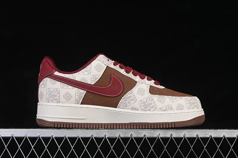 All Categories Nk Air Force 1 Air Force Series Nk Air Force 1 Low Air Force Low Nike Air Force 1'07 Low Year of the Horse Limited Co-branded White Brown Coin Style Air Force 1 Low-top Casual Shoes DW8806-007